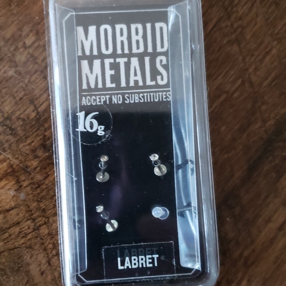 💥💥BOGO FREE💥💥MORBID METALS LABRET JEWELRY - Picture 2 of 6